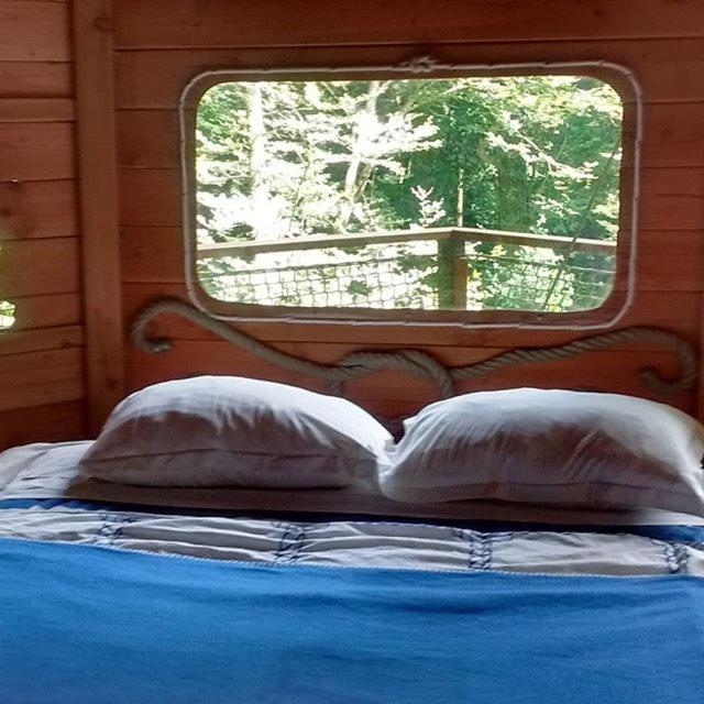 Les Cabanes De Kermenguy Cleder Экстерьер фото